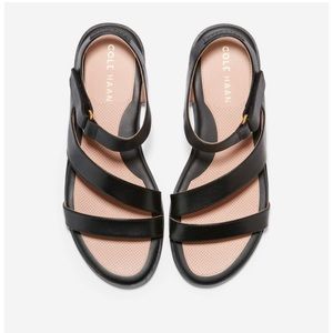 Mirabelle Black sandals cole haan size 7